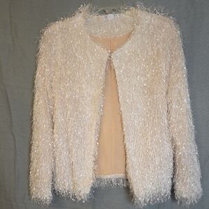 Loveriche Cream Teddy Jacket